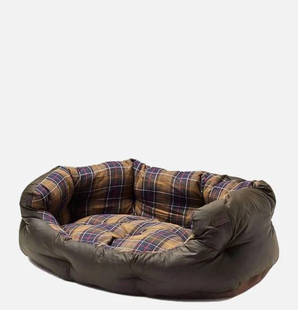 BARBOUR Maison | 35in Luxury Dog Bed Tartan