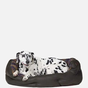 BARBOUR Maison | 35in Luxury Dog Bed Tartan