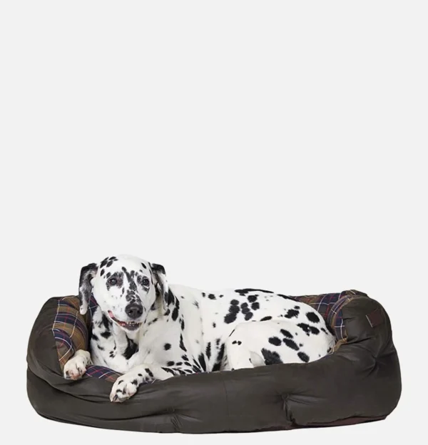 BARBOUR Maison | 35in Luxury Dog Bed Tartan