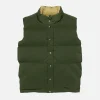 CRESCENT DOWN WORKS Blousons & Manteaux | Italian Down Vest Olive