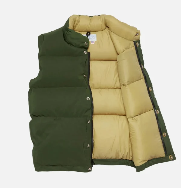 CRESCENT DOWN WORKS Blousons & Manteaux | Italian Down Vest Olive