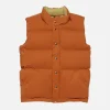 CRESCENT DOWN WORKS Blousons & Manteaux | Italian Down Vest Rust