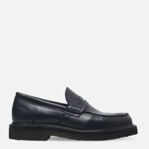 UNMARKED Mocassins | Jack Penny Loafers Black