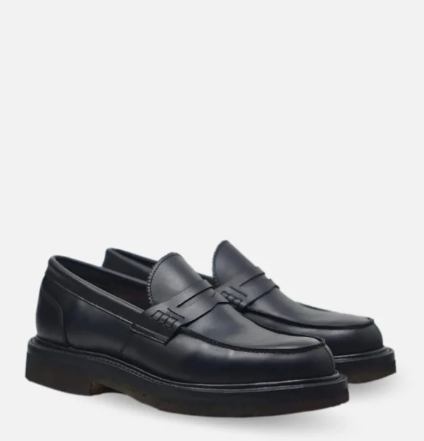 UNMARKED Mocassins | Jack Penny Loafers Black