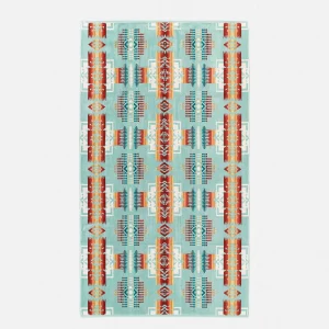 PENDLETON Maison | Jacquard Spa Towel Chief Jospeh Aqua