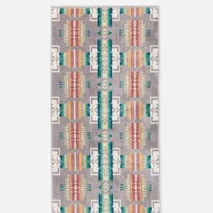 PENDLETON Maison | Jacquard Spa Towel Chief Joseph Grey