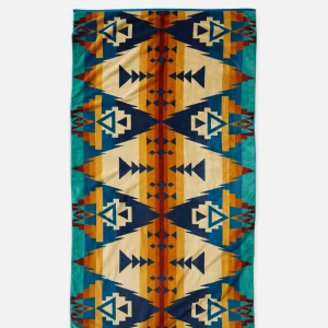 PENDLETON Maison | Jacquard Spa Towel Siskiyou Brown