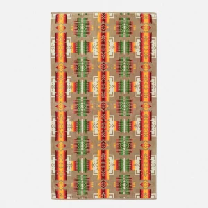 PENDLETON Maison | Jacquard Towel Chief Joseph Khaki