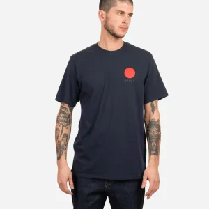 EDWIN T-shirts | Japanese Sun Tee Shirt Navy