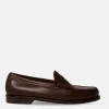 G.H. BASS Mocassins | Larson Penny Loafers Soft Chocolate Leather