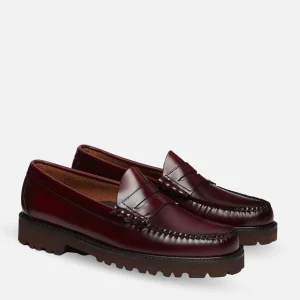 G.H. BASS Mocassins | Larson 90's Penny Loafer Wine