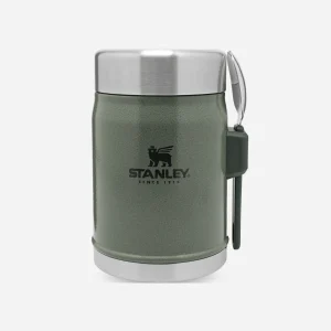 STANLEY 1913 Outdoor | Legendary Food Jar + Spork Hammertone Green