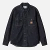 CARHARTT WIP Chemises | Lincoln Shirt Blue Rinsed