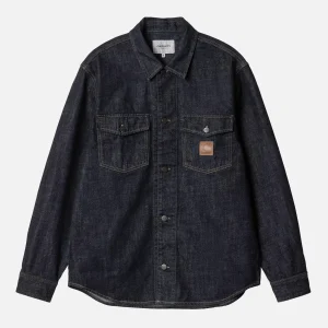 CARHARTT WIP Chemises | Lincoln Shirt Blue Rinsed