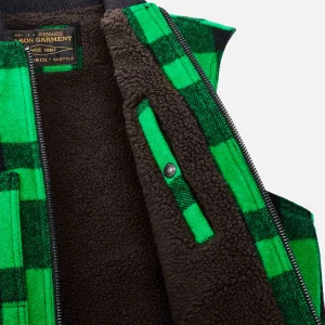 FILSON Vestes | Blousons & Manteaux | Lined Mackinaw Wool Vest Green