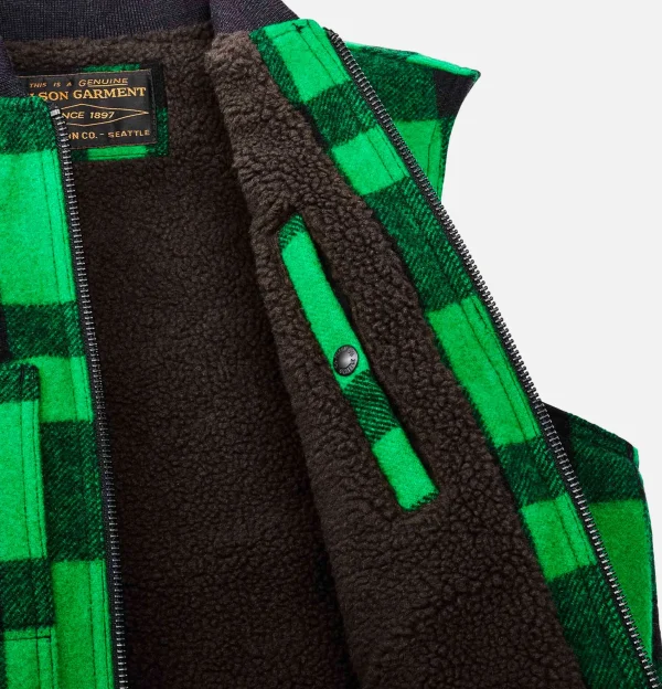 FILSON Vestes | Blousons & Manteaux | Lined Mackinaw Wool Vest Green