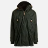 MANIFATTURA CECCARELLI Blousons & Manteaux | Long Moutain Parka Wax Green