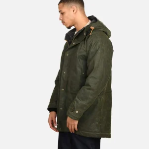 MANIFATTURA CECCARELLI Blousons & Manteaux | Long Moutain Parka Wax Green