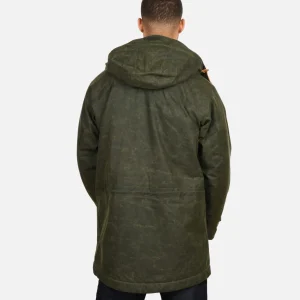 MANIFATTURA CECCARELLI Blousons & Manteaux | Long Moutain Parka Wax Green