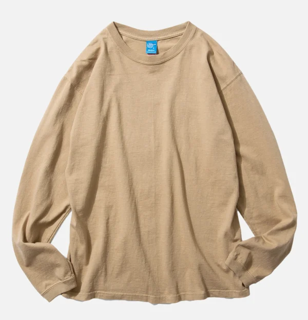 GOOD ON T-shirts | Long Sleeve Crew Tee Coyote