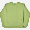 GOOD ON T-shirts | Long Sleeve Crew Tee Matcha