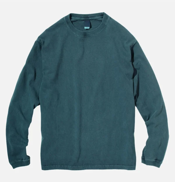 GOOD ON T-shirts | Ls Crew Sweat Slate Gray