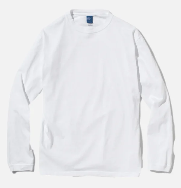 GOOD ON T-shirts | Ls Crew Tee White