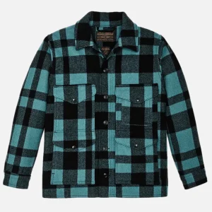 FILSON Vestes | Mackinaw Cruiser Wool Faded Blue