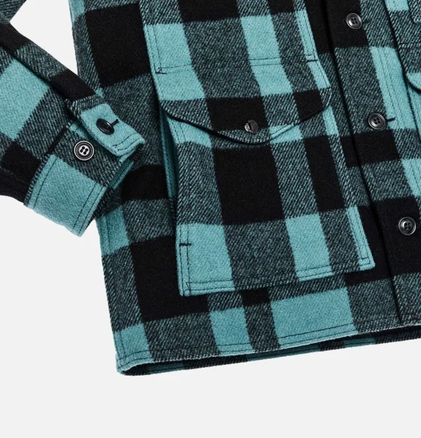 FILSON Vestes | Mackinaw Cruiser Wool Faded Blue