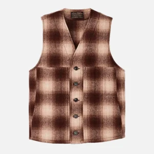 FILSON Vestes | Mackinaw Wool Vest Brown Tan