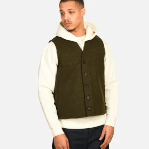 FILSON Vestes | Mackinaw Wool Vest Forest Green