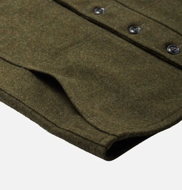 FILSON Vestes | Mackinaw Wool Vest Forest Green