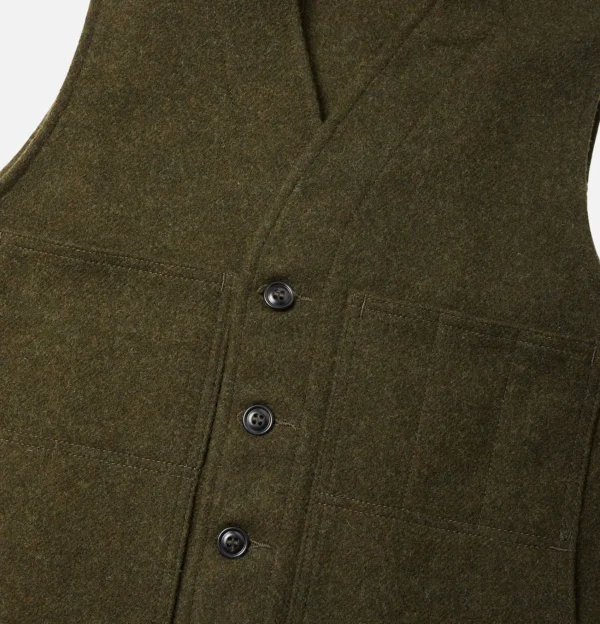 FILSON Vestes | Mackinaw Wool Vest Forest Green