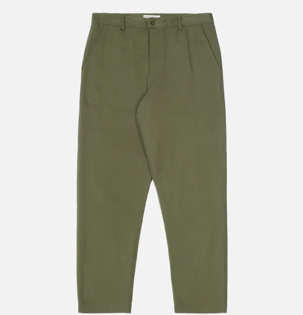 UNIVERSAL WORKS Chinos | Military Chino Twill Lt Olive