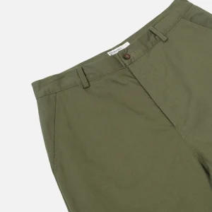 UNIVERSAL WORKS Chinos | Military Chino Twill Lt Olive