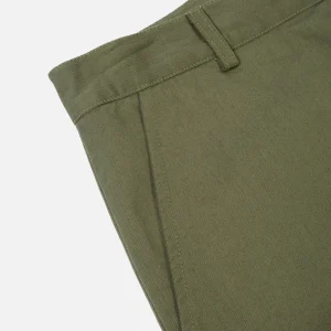 UNIVERSAL WORKS Chinos | Military Chino Twill Lt Olive