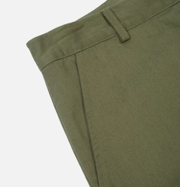 UNIVERSAL WORKS Chinos | Military Chino Twill Lt Olive