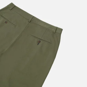 UNIVERSAL WORKS Chinos | Military Chino Twill Lt Olive