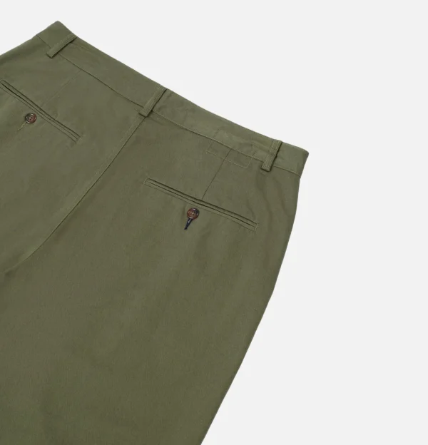 UNIVERSAL WORKS Chinos | Military Chino Twill Lt Olive