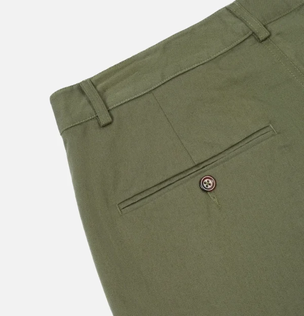 UNIVERSAL WORKS Chinos | Military Chino Twill Lt Olive