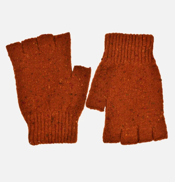 ROBERT MACKIE Gants • Bonnets • Echarpes | Mittens Shin Donegal Rust