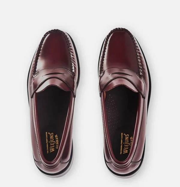 G.H. BASS Mocassins | Mocassin Logan Wine