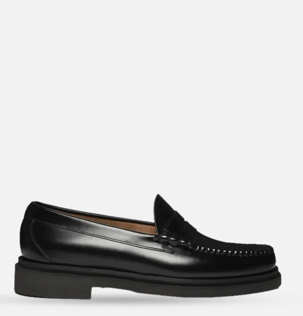 G.H. BASS Mocassins | Moccassin Weejun Step Larson Black