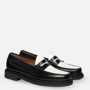 G.H. BASS Mocassins | Moccassin Weejun Step Larson Black White