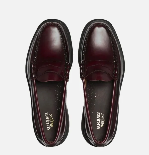 G.H. BASS Mocassins | Moccassin Weejun Step Larson Wine