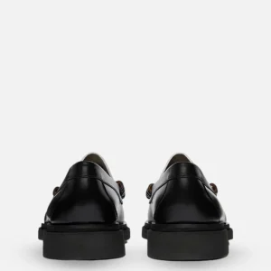 G.H. BASS Mocassins | Moccassin Weejun Step Larson Black White