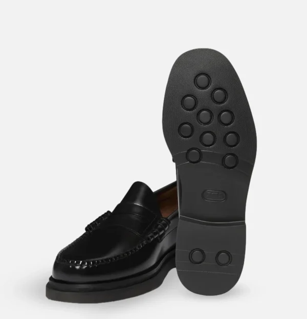 G.H. BASS Mocassins | Moccassin Weejun Step Larson Black