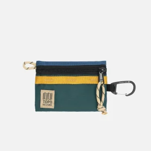 TOPO DESIGNS Petite Maroquinerie | Mountain Accessory Bag Pondblue Forest