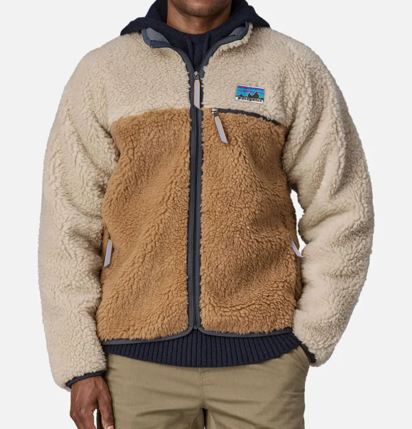 PATAGONIA Sweats & Polaires | Natural Blend Retro X Jacket Brown