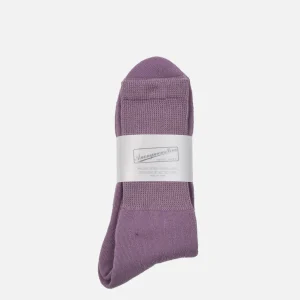 ANONYMOUS ISM Chaussettes | Oc Pile Low Crew Violet